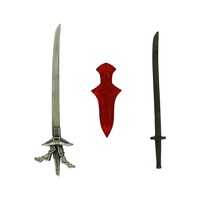 「シャーマンキング」ペーパーナイフ3種。