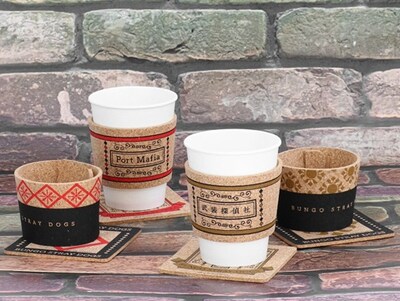 「文豪ストレイドッグス カップスリーブ＆コースターセット」