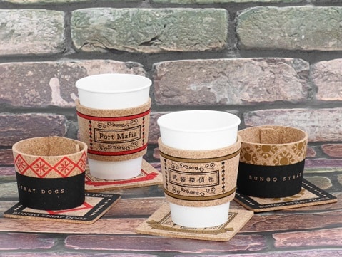 「文豪ストレイドッグス カップスリーブ＆コースターセット」