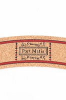 「文豪ストレイドッグス カップスリーブ＆コースターセット（ポートマフィア）」