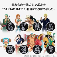 「NEW ERA×ONE PIECE オフィシャルコラボリュック」の刺繍部分。