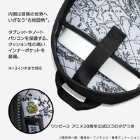 「NEW ERA×ONE PIECE オフィシャルコラボリュック」の内側。