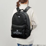 「NEW ERA×ONE PIECE オフィシャルコラボリュック」の使用イメージ。