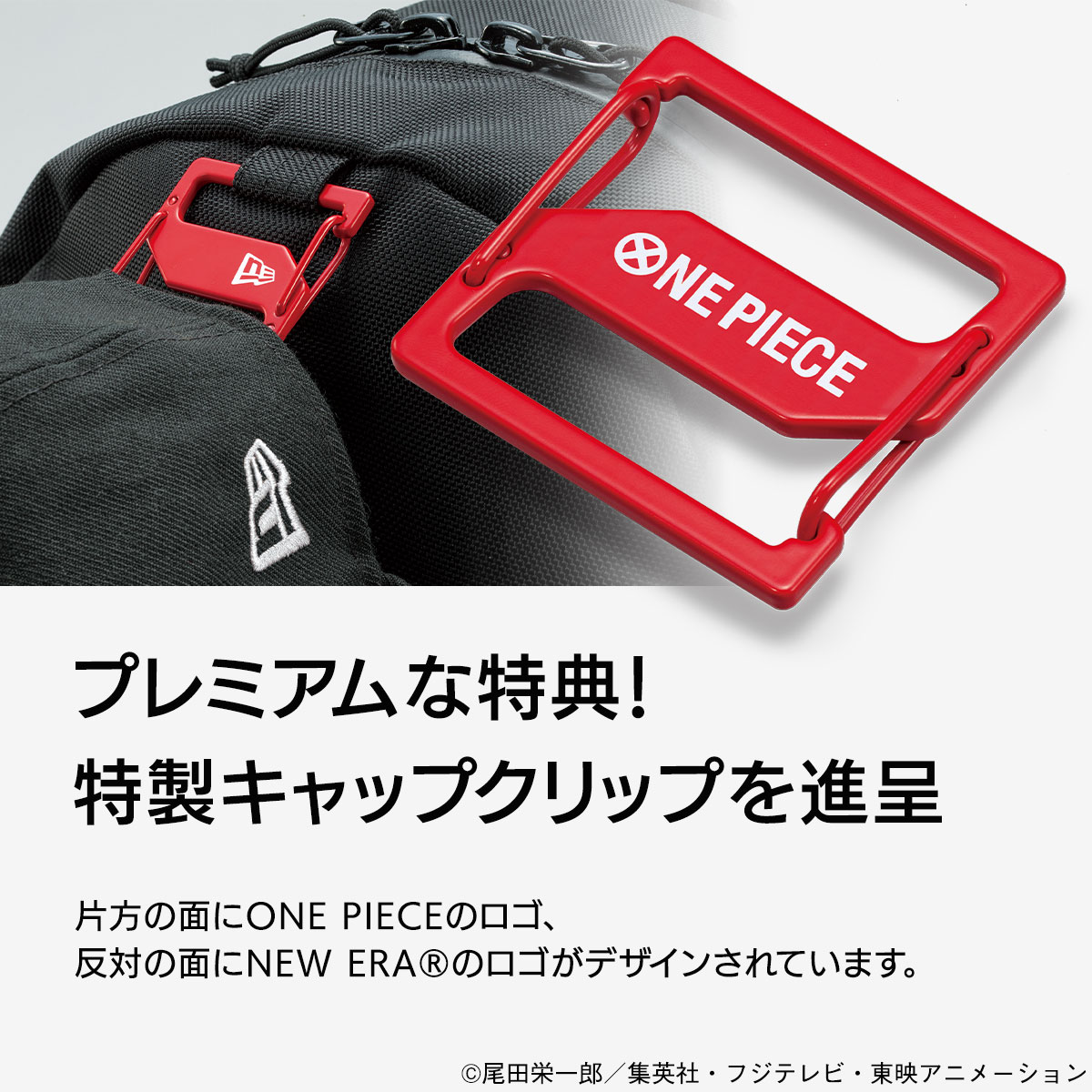 「NEW ERA×ONE PIECE オフィシャルコラボリュック」の購入特典。