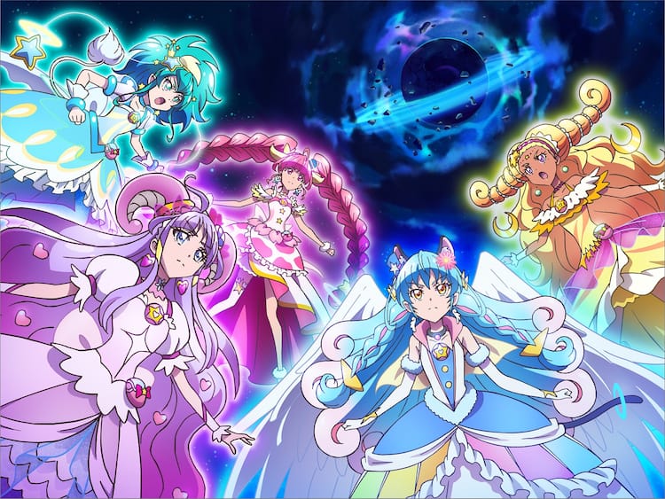 映画スタプリ 12星座ドレス 姿のプリキュアが特別映像とスチールに登場 動画あり コミックナタリー