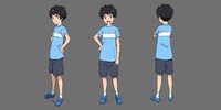 「あの日の心をとらえて」のキャラクターデザイン。