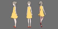 「あの日の心をとらえて」のキャラクターデザイン。