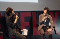 左から吉田尚記アナウンサー、櫻井大樹プロデューサー。