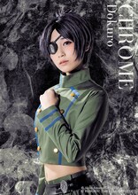 朝倉ふゆな扮するクローム髑髏。