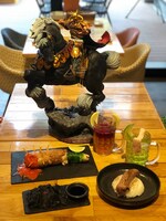 コラボメニューの集合カット。