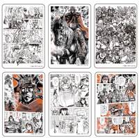 各メニューに付属する特典のマグネット。