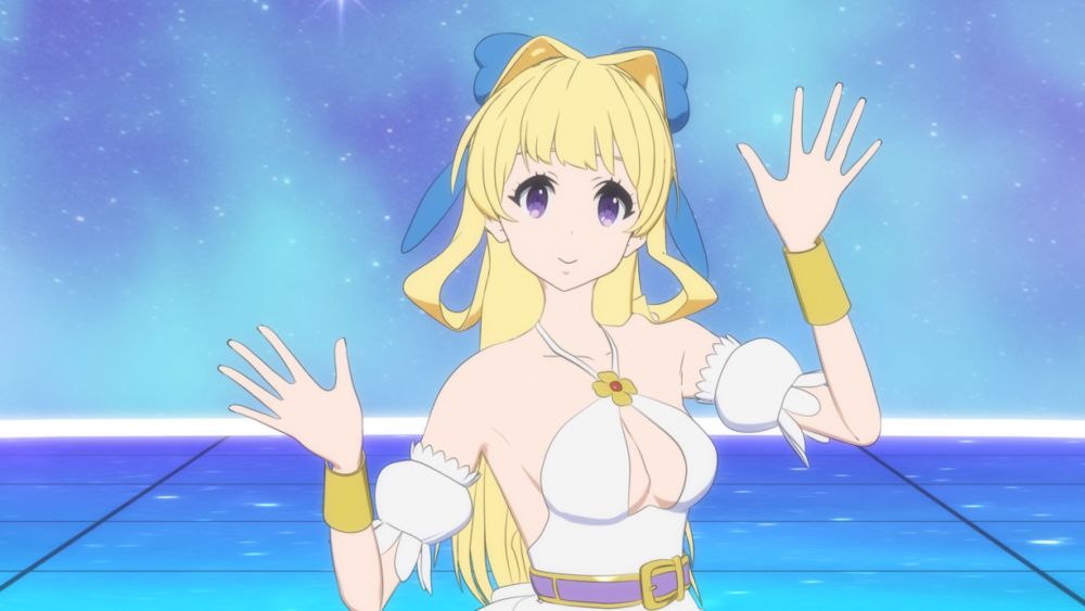 アニメ「慎重勇者～この勇者が俺TUEEEくせに慎重すぎる～」エンディングアニメーションより。(c)土日月・とよた瑣織／KADOKAWA／慎重勇者製作委員会