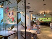 「いがらしゆみこ 期間限定カフェ」の様子。