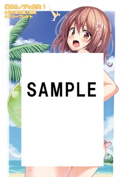 とらのあな特典の4Pリーフレット。