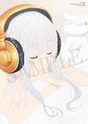 「Re:ゼロから始める異世界生活 氷結の絆」第2週目入場者プレゼントのB5ノート。