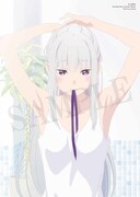 「Re:ゼロから始める異世界生活 氷結の絆」第2週目入場者プレゼントのB5ノート。