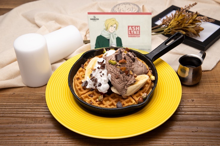 「チョコレートバナナワッフル」