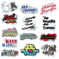 「スプレーアートアクリルバッジ」