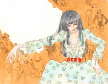 「デザイナー」（りぼん1974年12月号、扉）(c)一条ゆかり／集英社