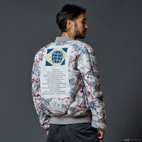 地球連邦軍モデルの着用イメージ。