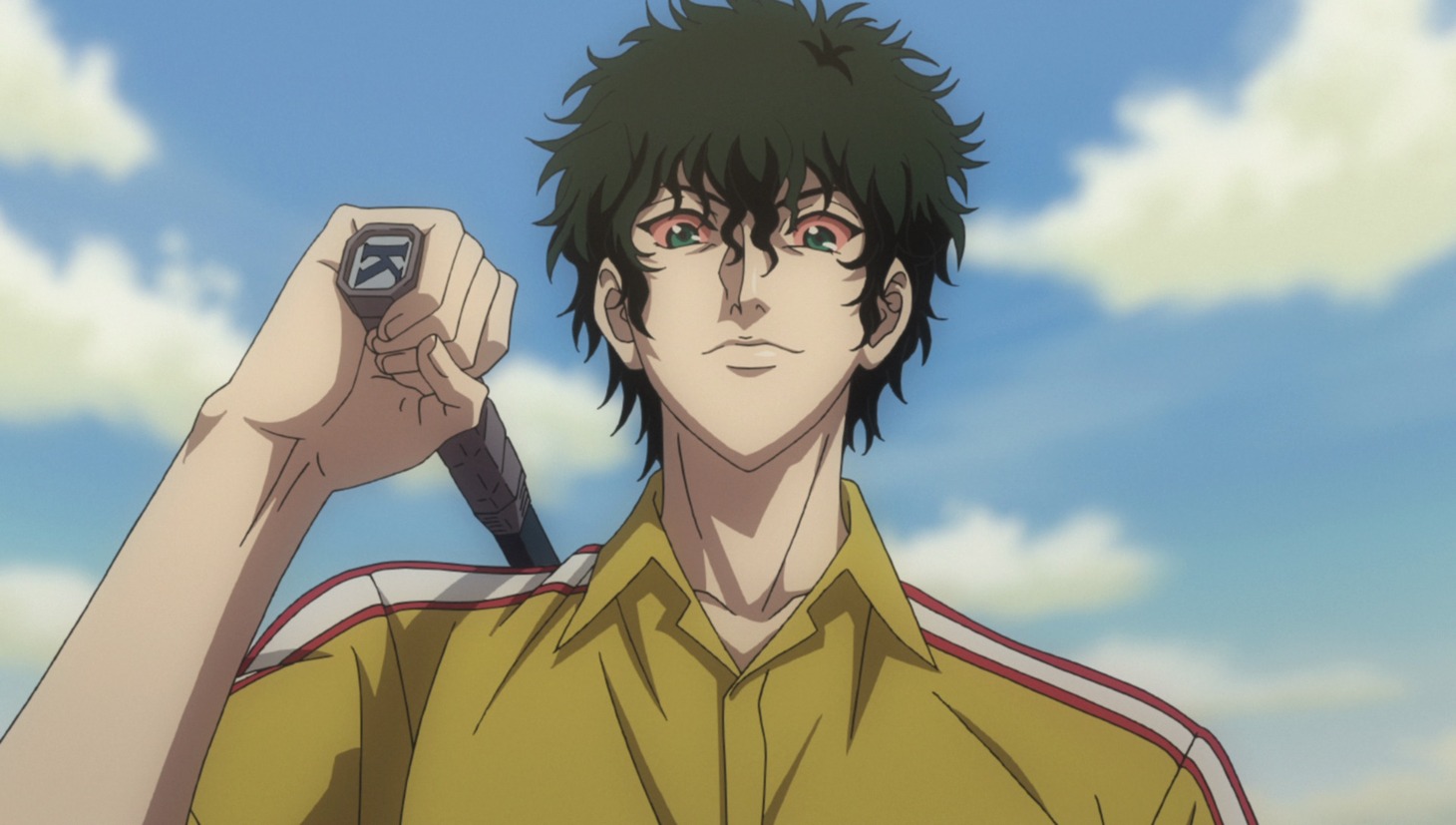 「テニスの王子様 BEST GAMES!! 不二 vs 切原」の場面カット。