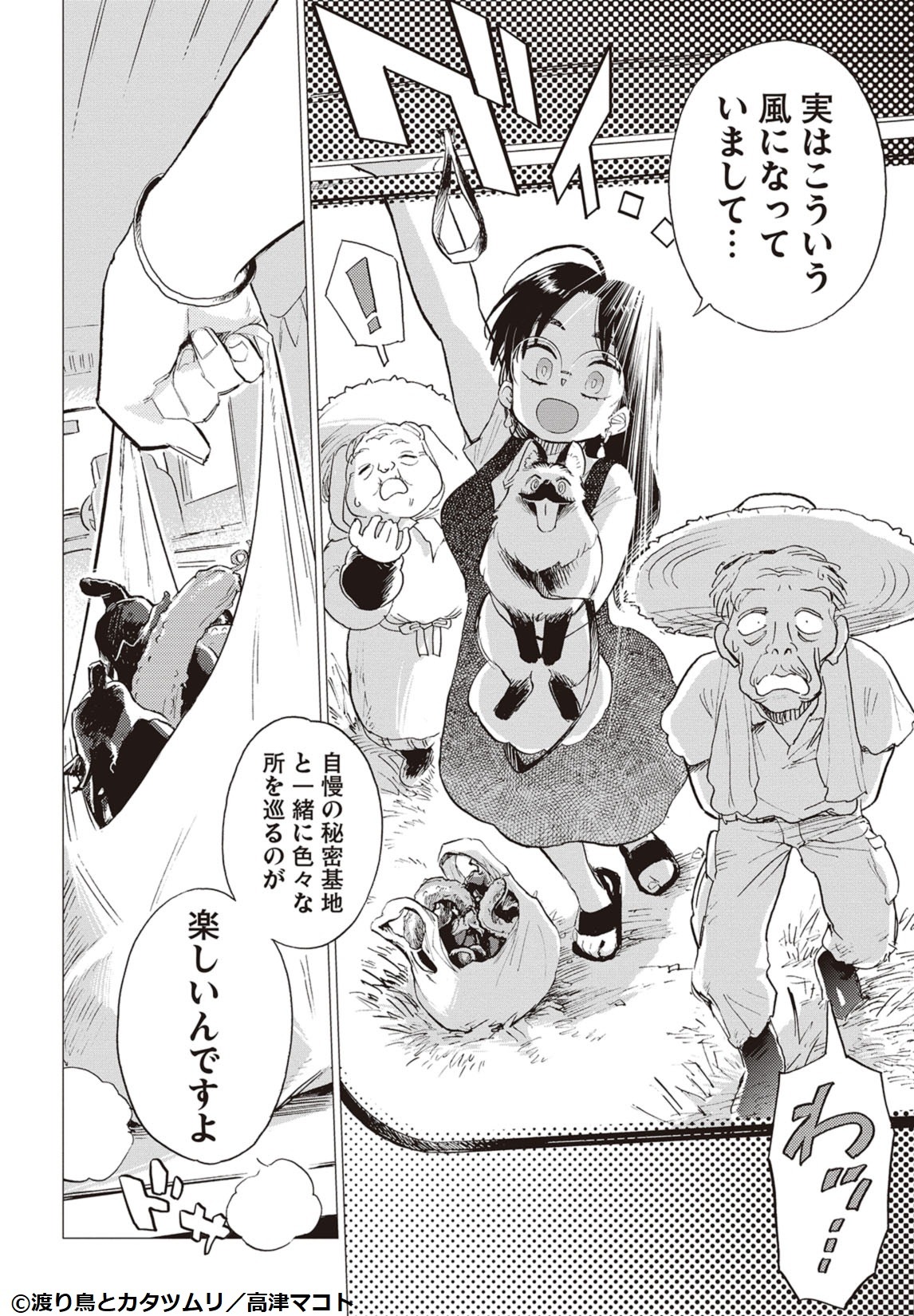 「渡り鳥とカタツムリ」より