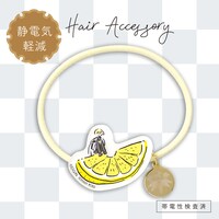 「静電気軽減ヘアポニー」の1種。