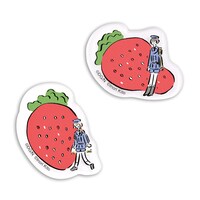 「アクリルブローチ」の一部。