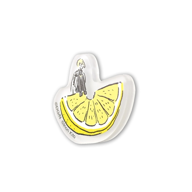 「アクリルブローチ」の1種。