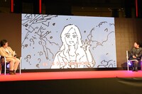 出会いのシーンの絵コンテ撮。