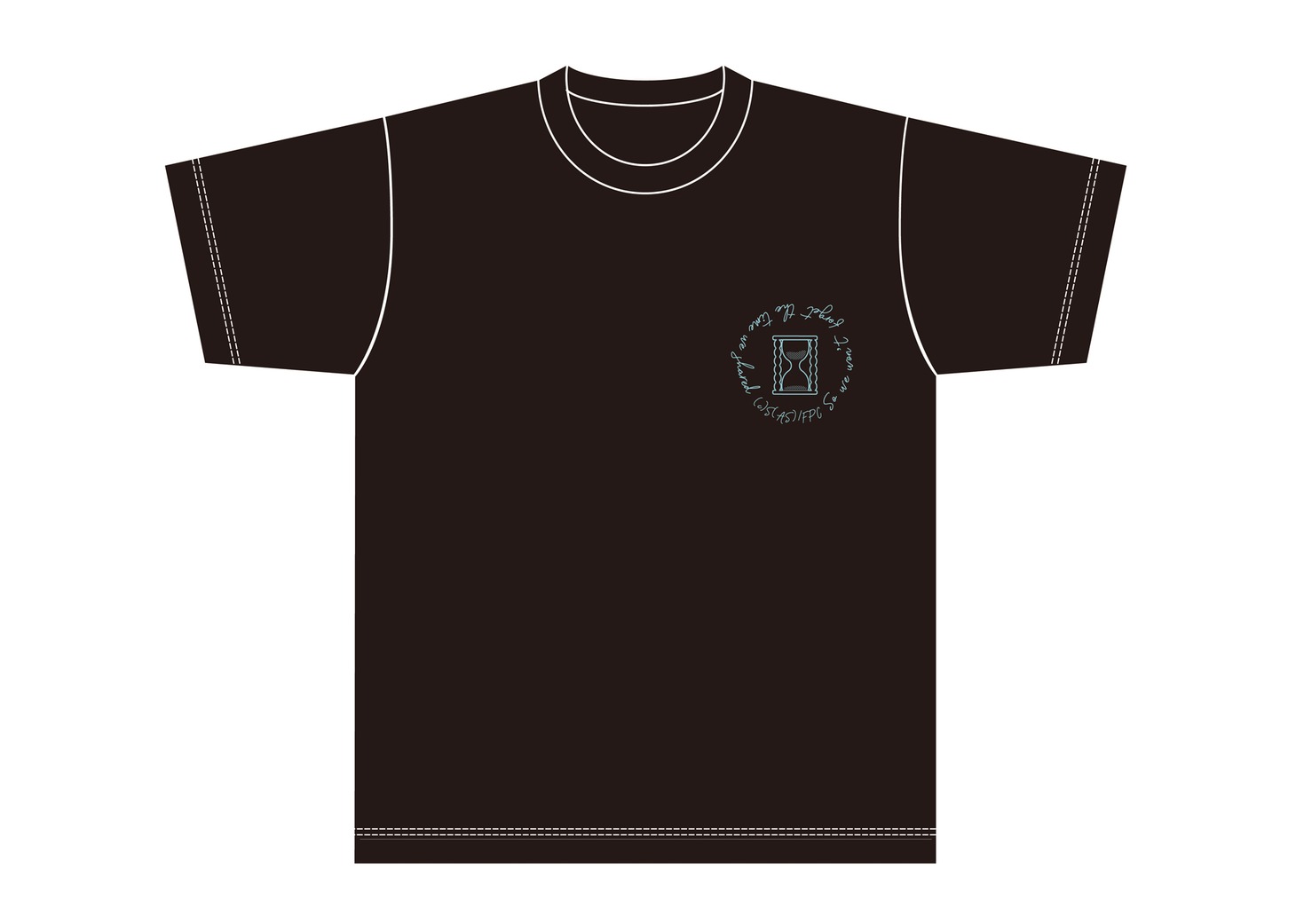 「フラグタイム」Tシャツ (c)2019 さと(秋田書店)/「フラグタイム」製作委員会