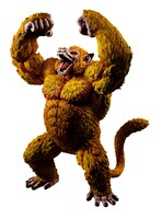 ラストワン賞の黄金大猿悟空ソフビフィギュア。