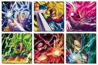 E賞のキャンバスボード（全6種）。