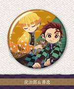 炭治郎＆善逸のバッジ。