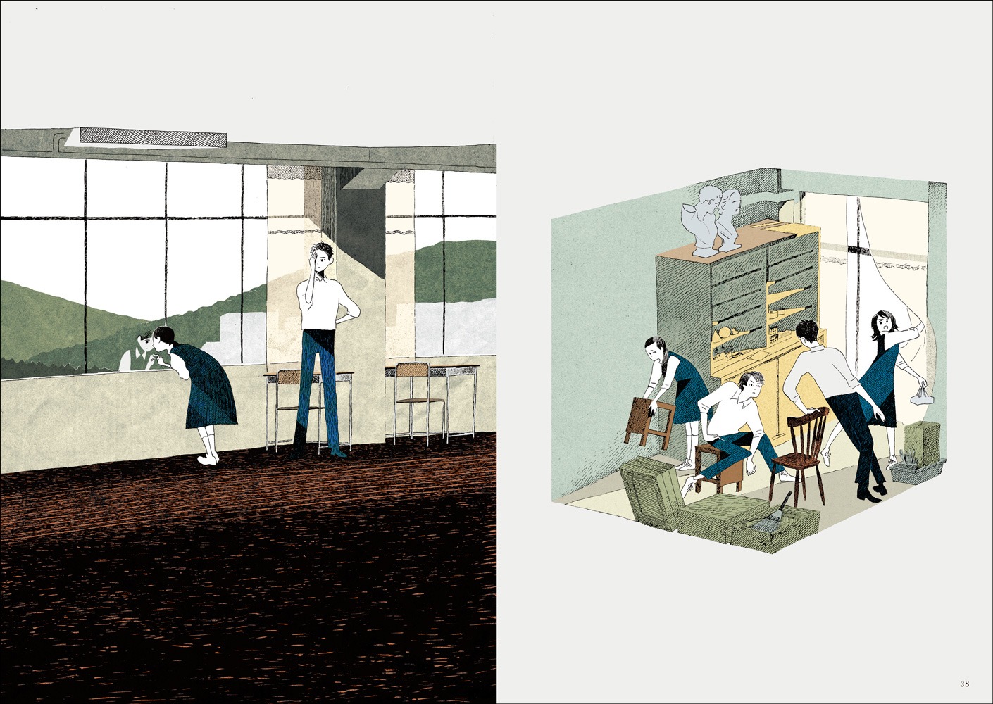 「西村ツチカ画集」より。