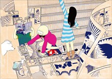 「西村ツチカ画集」より。