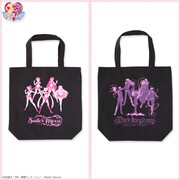 「美少女戦士セーラームーン セーラー5戦士&ダーク・キングダム トートバッグ」