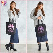 「美少女戦士セーラームーン セーラー5戦士&ダーク・キングダム トートバッグ」