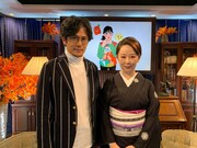 稲垣吾郎と東村アキコ。