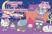 アニメ「ゾンビランドサガ」とサンリオキャラクターズのコラボビジュアル。