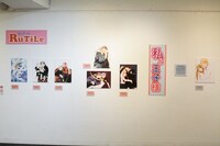 「～デビュー20周年記念～星野リリィの世界展『おとめ妖怪ざくろ』×『きぐるみ防衛隊』×『輪るピングドラム』」の様子。