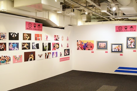 「輪るピングドラム」コーナーの様子。