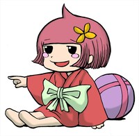 タタミちゃんの原案絵。