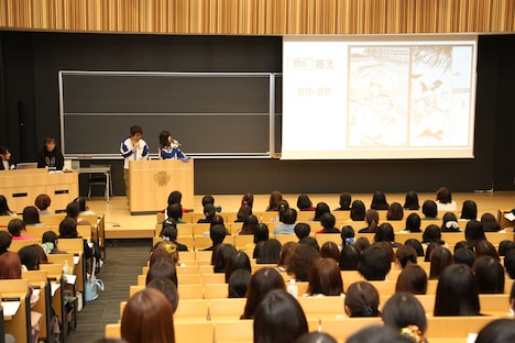 講演会の様子。