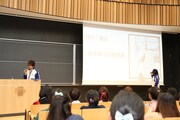 講演会の様子。