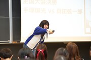 講演会の様子。