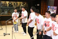 アフレコの様子。