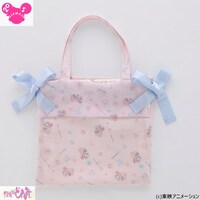 「巾着バッグポーチ / ピンク」