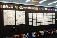 CloverWorksのコーナーより、「Fate/Grand Order -絶対魔獣戦線バビロニア-」の展示。(c)TYPE-MOON / FGO7 ANIME PROJECT