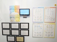 MAPPAのコーナーより、「恋とプロデューサー」の展示。(c)恋とプロデューサー/Paper Pictures/MAPPA